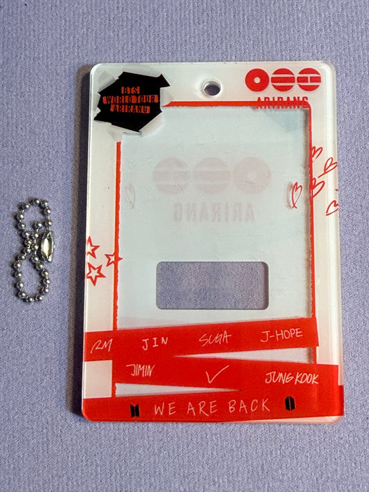 A ri rang photo card holder