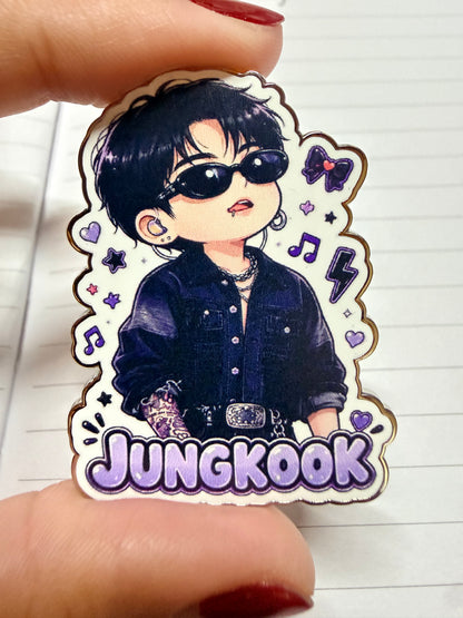 Jungkook the coolkid pin