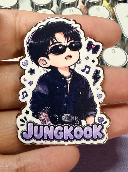 Jungkook the coolkid pin