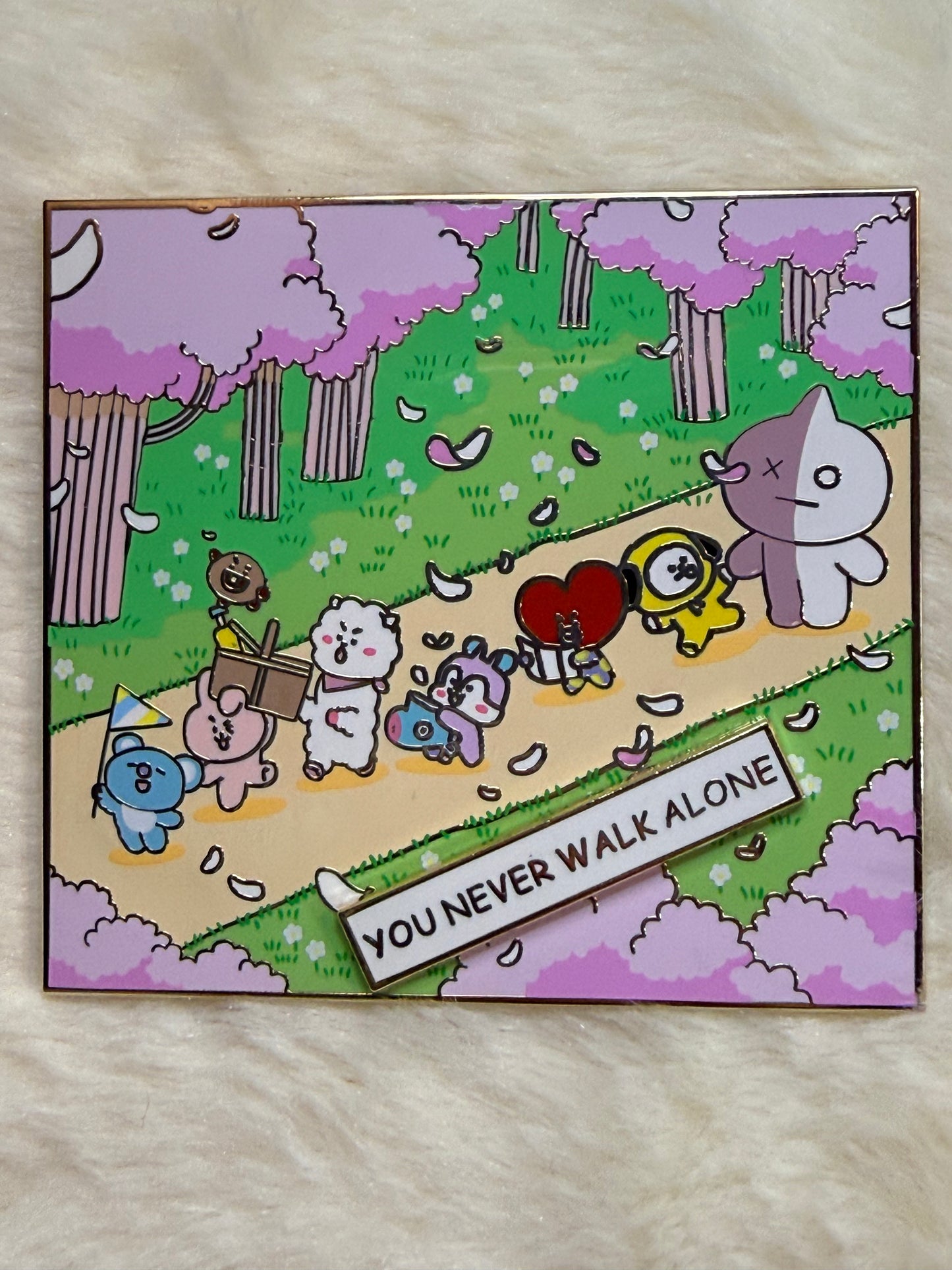 You never walk alone