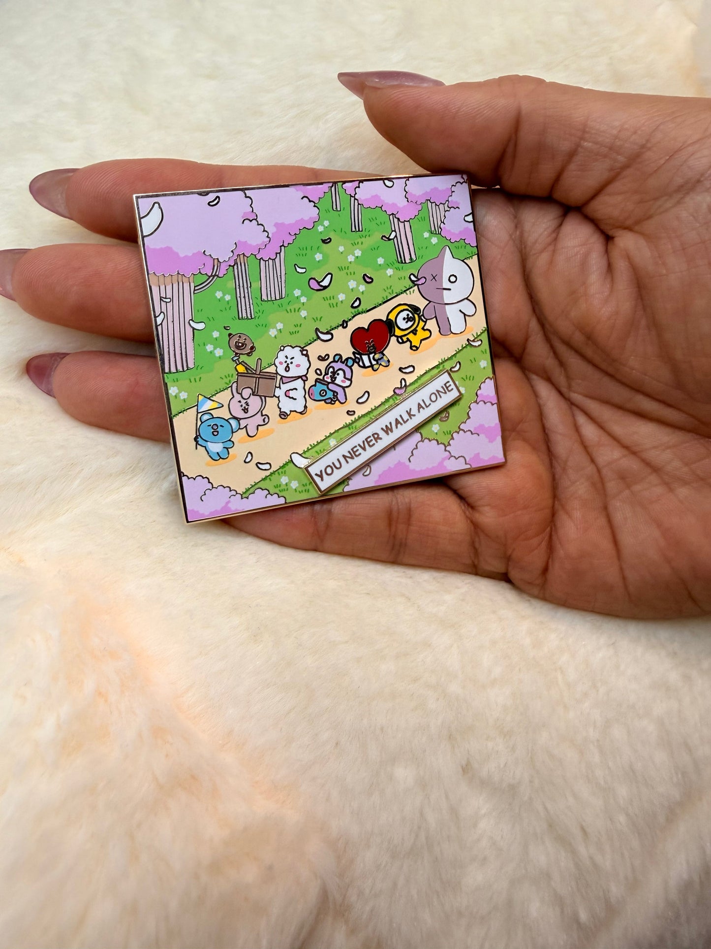 BTS "You Never Walk Alone" Enamel Pin – ARMY Concert Keepsake | SeoulfulSF
