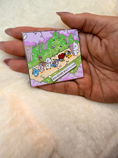 BTS "You Never Walk Alone" Enamel Pin – ARMY Concert Keepsake | SeoulfulSF