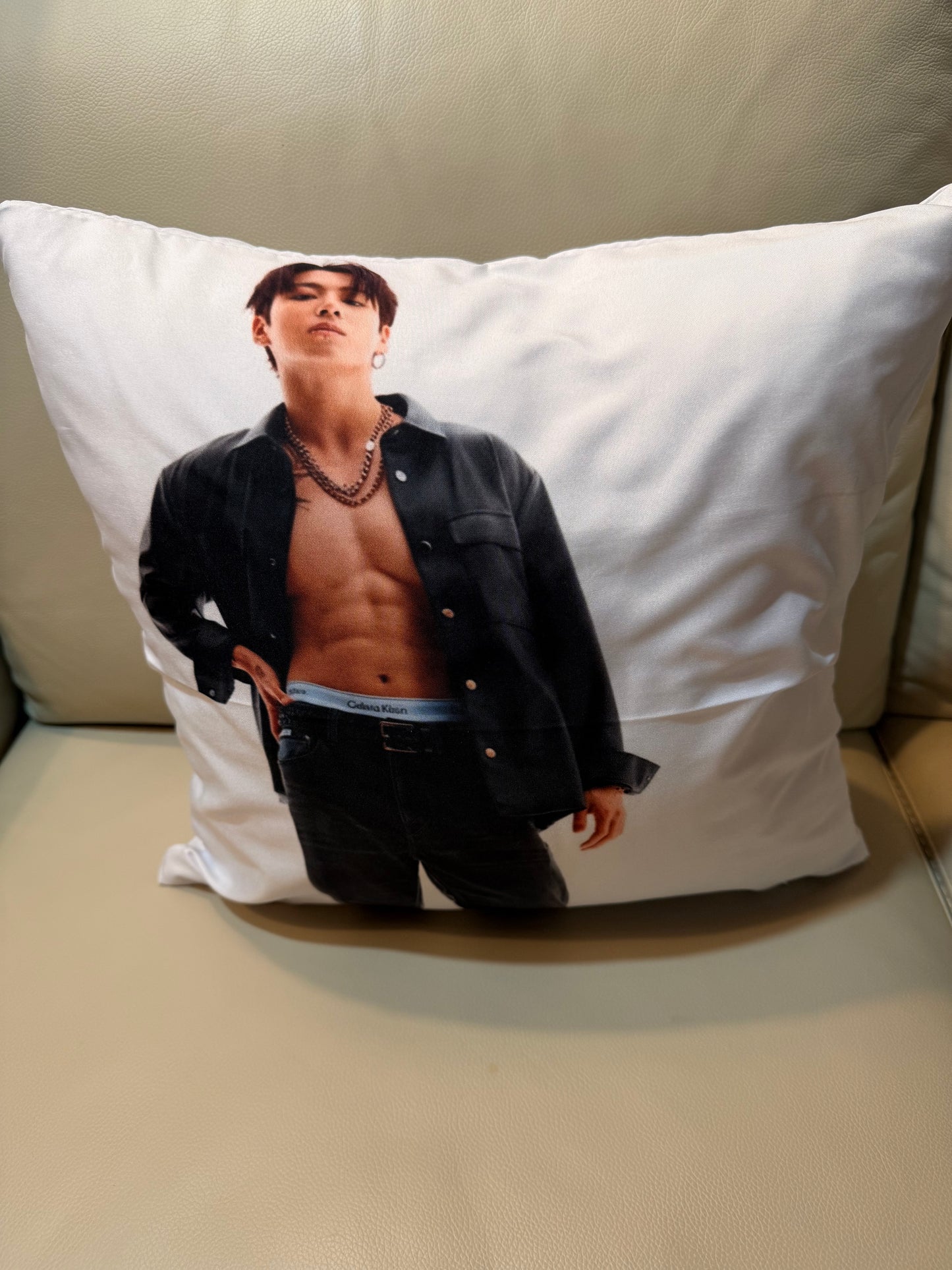 BTS Jungkook Decorative Pillow #1 – ARMY Fan Home Decor | SeoulfulSF