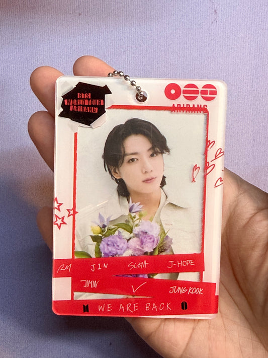 A ri rang photo card holder