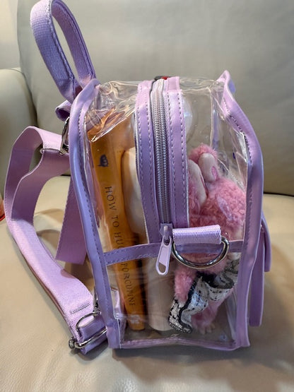 BTS ARMY Purple Stadium Concert Bag with Lightstick Holder | SeoulfulSF